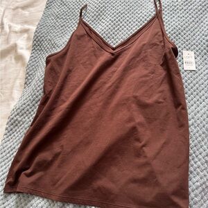 LOFT Chocolate Brown Camisole Top
